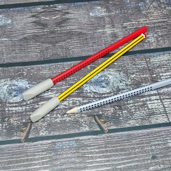 파버카스텔 그립 2001 연필깎지/캡 지우개 10pcs