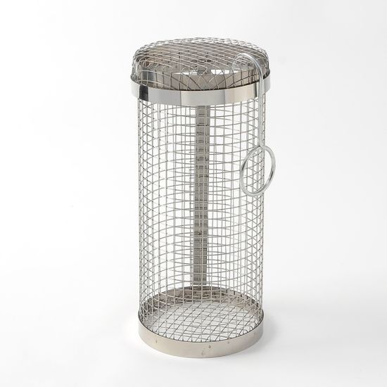 캠핑 바비큐 원통 그릴(20cm) 바베큐케이스
