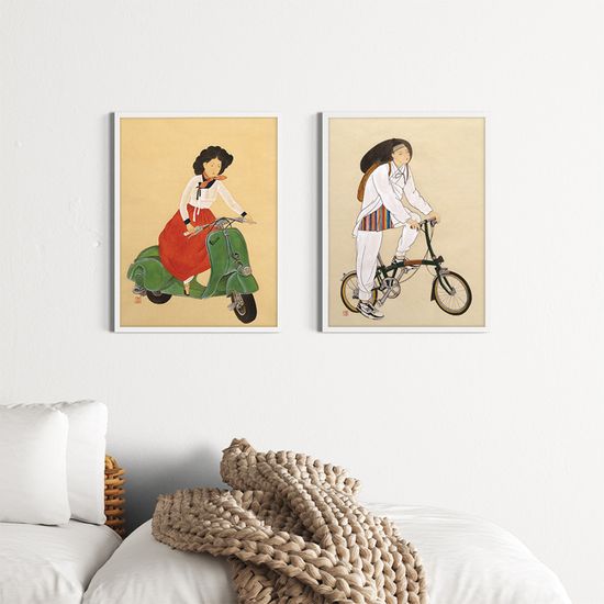 함보경 일러스트 아트 포스터 27종 그림 인테리어