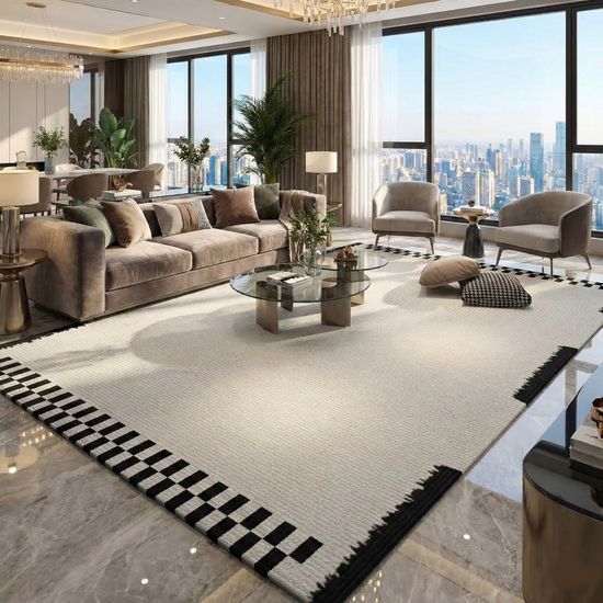예홈 프리미엄 거실 카페트 러그 매트 슈안린