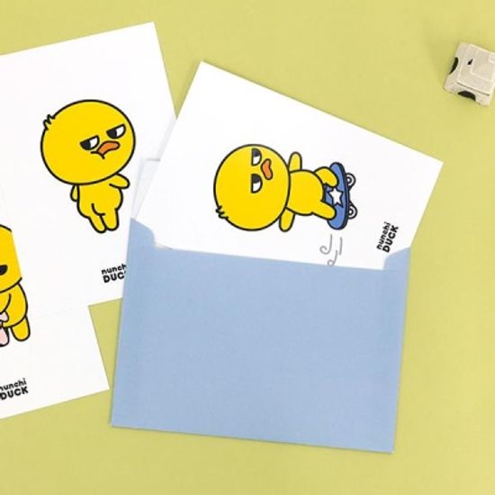 눈치덕 엽서 세트