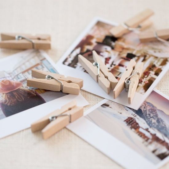 미니 우드 집게 (10개 세트)