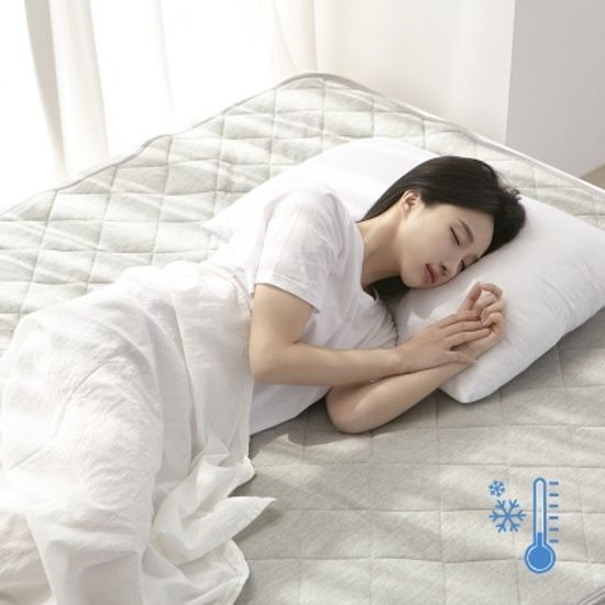 자가쿨링토퍼 아이스 냉감 밴딩형 쿨매트 2color