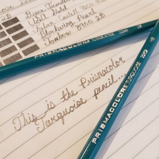 프리즈마 드로잉/스케치연필 TURQUOISE SOFT 12종 틴