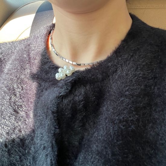 대나무 3mm 은목걸이 무난하고 심플 인기좋은