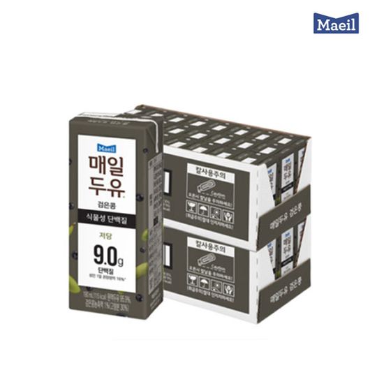 매일유업 매일두유 검은콩 190ml 12팩/24팩/36팩/48팩