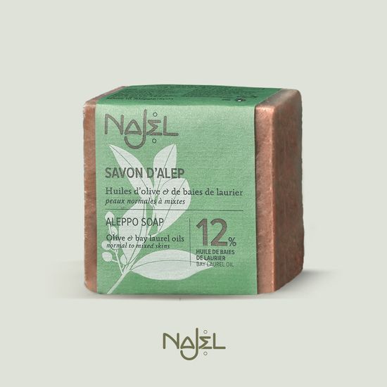 나젤 알레포비누 월계수오일12% 천연 클렌징 모공비누