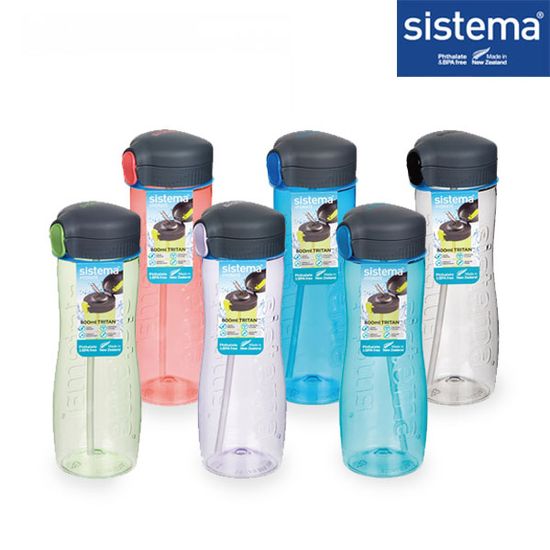 [시스테마]트리탄 퀵플립 스포츠물병 800ml (6color)