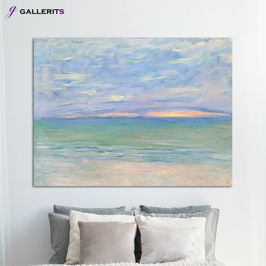 클로드 모네 마린 바다 풍경 인테리어 그림 거실 액자