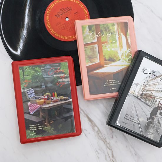 오첵 컬러스오브데이즈 4x6 포토 사진 네컷 앨범