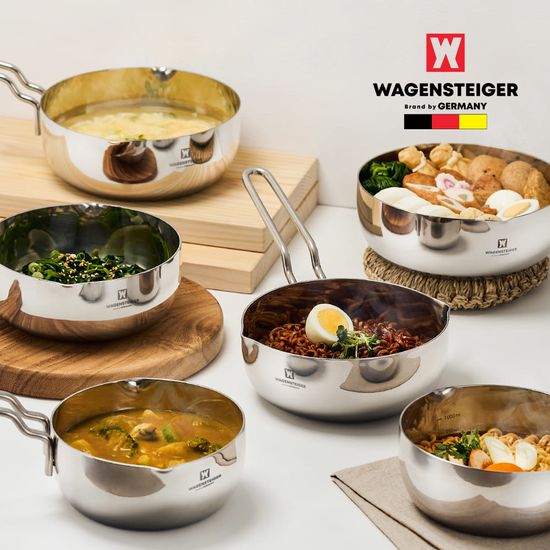 인덕션 겸용 통3중 눈금 표시 올스텐 냄비