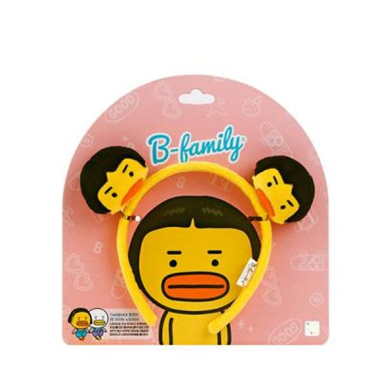 B급패밀리 머리띠 트윈덕(노랑오리)C94356