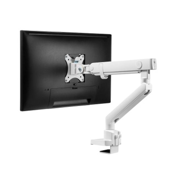 루나랩 스탠다드 싱글 화이트 모니터암 거치대