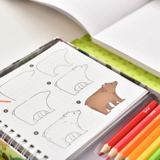 타이거 트라이브 쉬운 그림그리기 키트