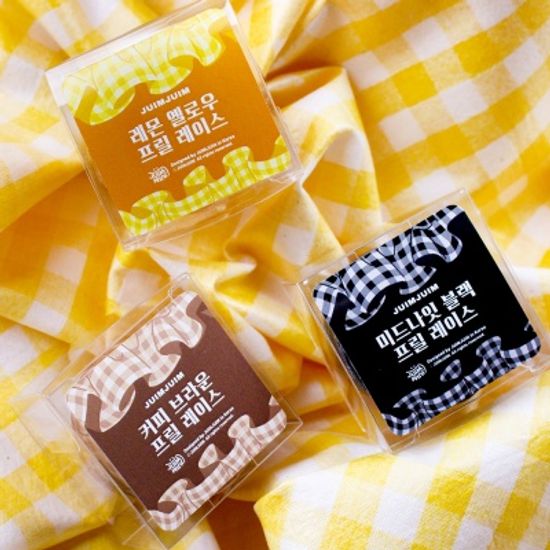 프릴 레이스 다이컷 마스킹 테이프 - 미드나잇 블랙