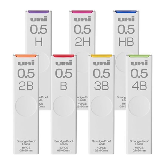 유니 샤프심/UL-S(0.3mm/0.5mm/0.7mm)