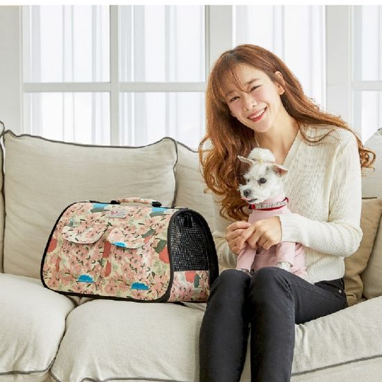 반려동물 강아지 고양이 이동식 가방 Lily (Ivory)