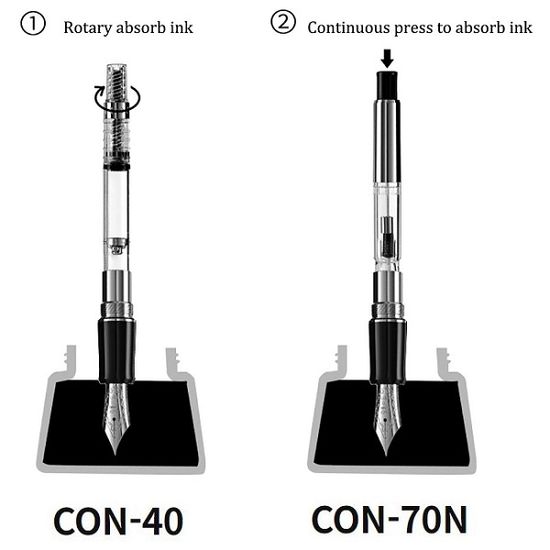 파이롯트 만년필 잉크 컨버터(푸쉬타입 고급) CON-70N