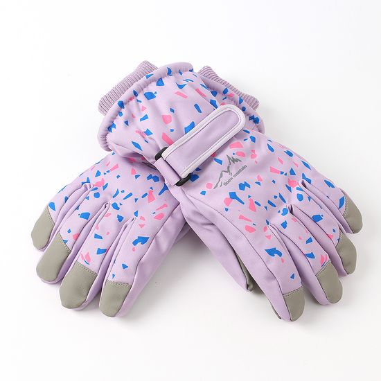 팔레트 방한 터치 스키장갑 여성 스포츠 보드 장갑