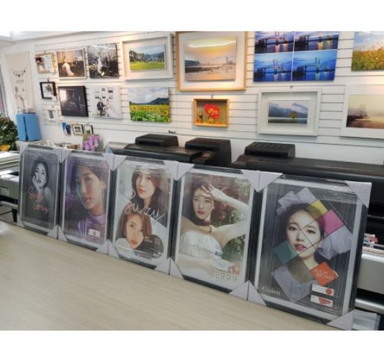 사진인화 출력 결혼사진 돌사진 그림 포스터 캔버스 
