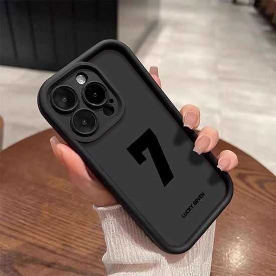 갤럭시S24 S23 S22 S21 행운 럭키 세븐 실리콘 케이스