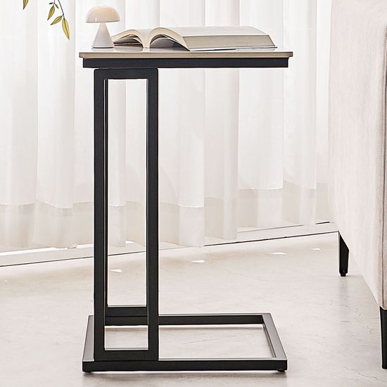 베니 폭좁은테이블 철제 간이 1인 미니 테이블 (착불)