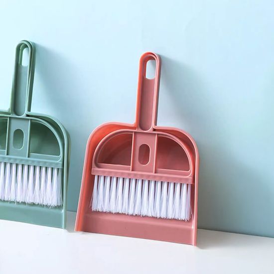 미니 빗자루 쓰레받기 세트 쓰레받이 사무실 소형 