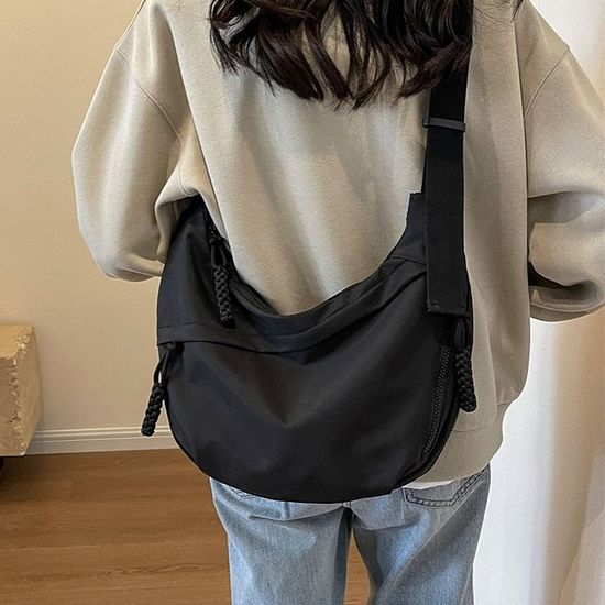 데일리 반달 크로스백 슬링백 3color