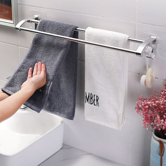 욕실 부착식 다용도 주방 욕실 무타공 타올 수건걸이