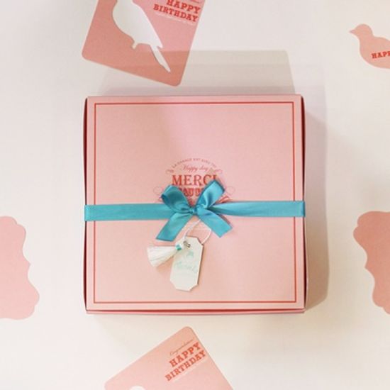 아이씨엘 태슬 정사각(Large) - Pink Lovely