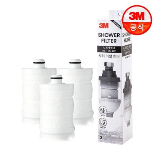 3M 스탠다드/프리미엄 샤워필터 본품,리필필터 모음