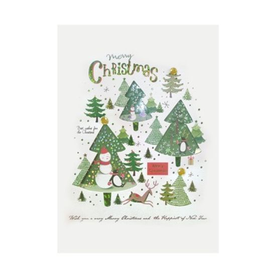 x-mas 크리스마스 숲 FS201-4