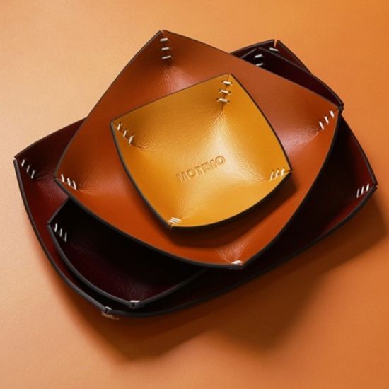 가죽트레이 악세사리 소품 정리 다용도 보관함(Small)