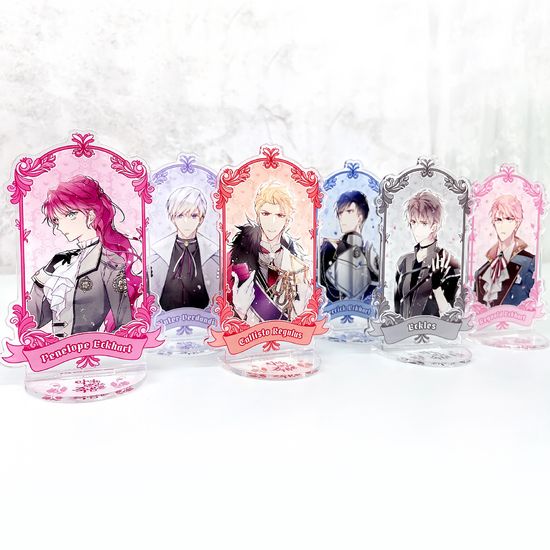 [악역의 엔딩은 죽음뿐] 아크릴 스탠드 6종