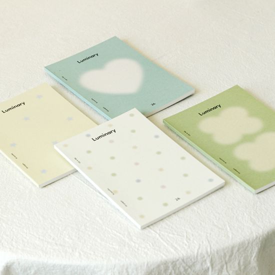 [대시앤도트] 2026 루미너리 먼슬리 다이어리(날짜형)
