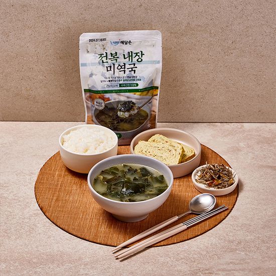 해담은 전복내장미역국 300g 1인분 (파우치)