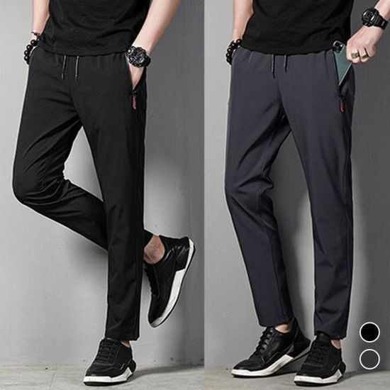 남성 여름 슬림핏 스판 바지