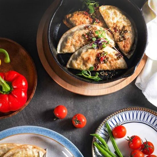 채식웰빙 우리밀 피망잡채만두 4.2kg(1.4kgx3봉)