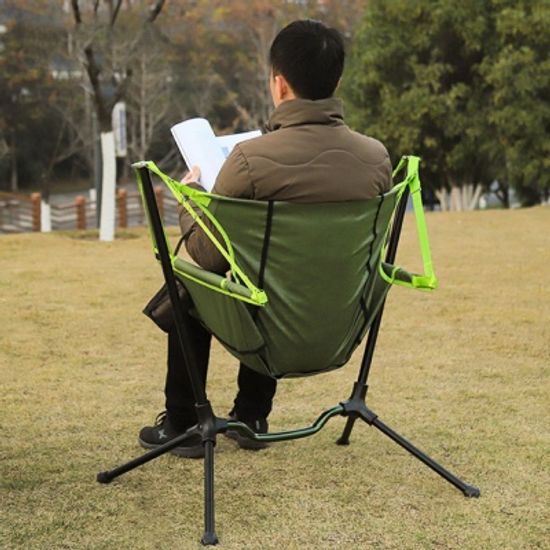 캠프존 접이식 스윙 캠핑의자 야외용 휴대의자