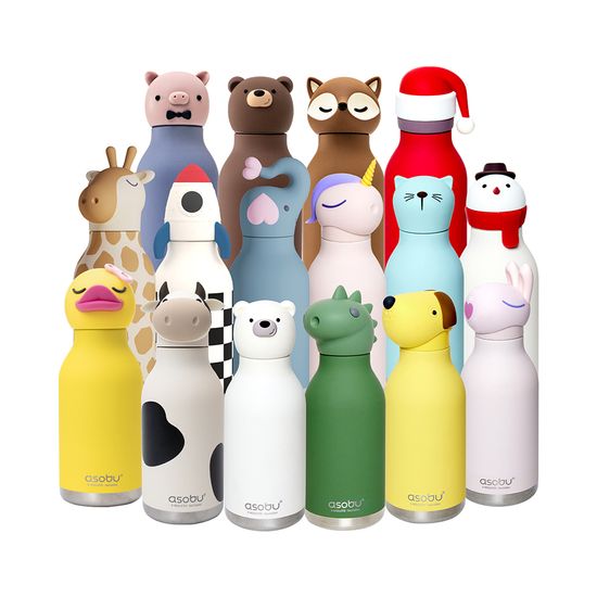 아소부 스텐 진공 텀블러 460ML 베스티 로켓