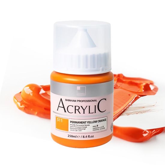 신한 아크릴 물감 250ml 504