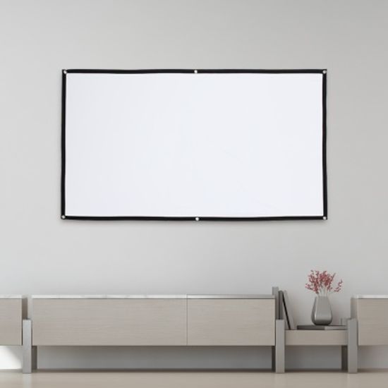 이동형 빔프로젝터 스크린(203x115cm) 걸이형스크린