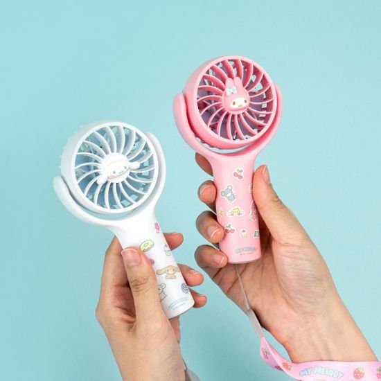산리오 휴대용 미니 핸디 선풍기