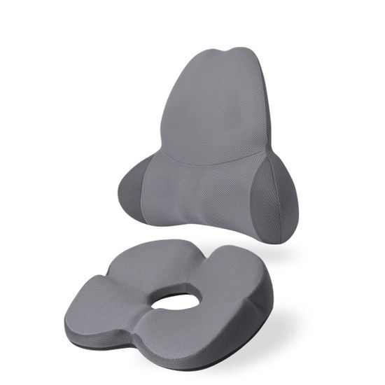 베네폼 메모리폼 허리쿠션 방석 세트 허리업+힙업