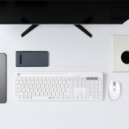 아이노트 멀티페어링 무선키보드 마우스세트 KM680RB