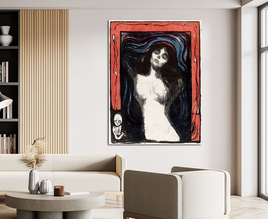 뭉크 전시 명화 인테리어 그림 액자 태양 절규 대형