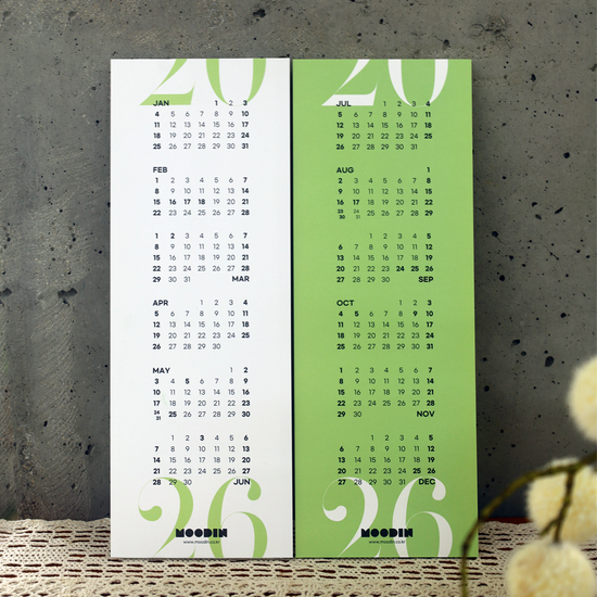 2026년 미니 달력 세트 