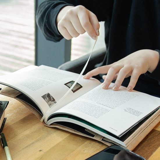 타이벡 프라이빗 북커버 - Black (4 size)