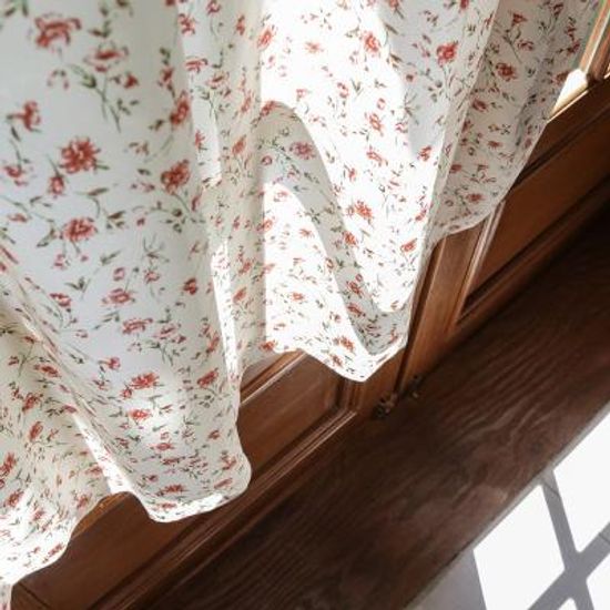 포홈 루이 플라워 창문커튼 (3 color)