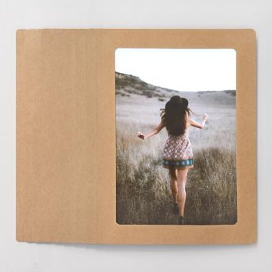 종이액자 페이퍼프레임 플레인 - A4 크라프트 10매